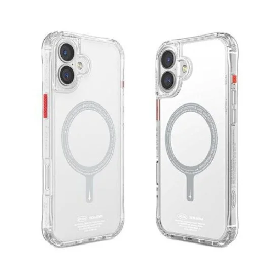 Cover Iphone 16 Plus Saido Magsafe Case Skinarma - Clear